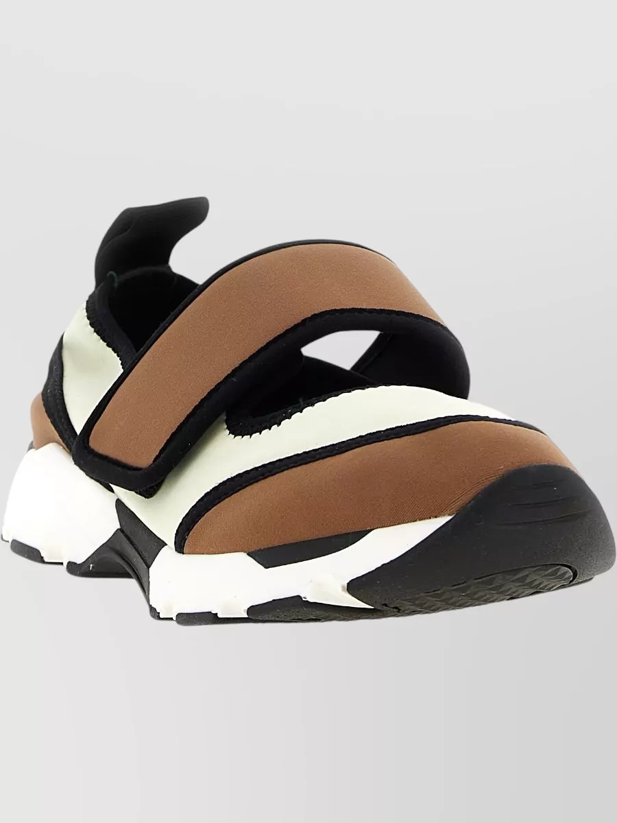 Marni Mary Jane Style Running Sneakers Pull Tab