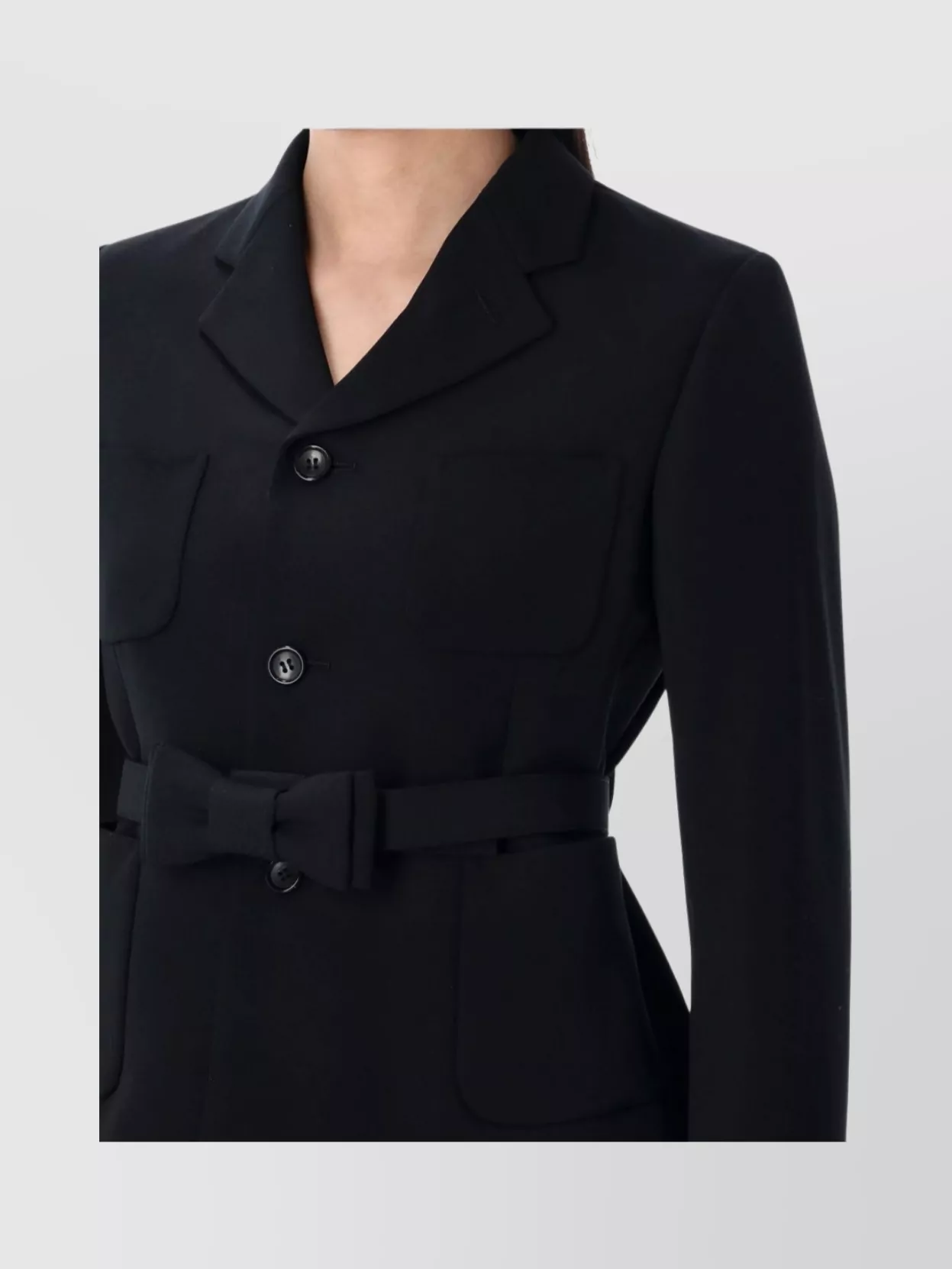 Comme Des Garçons Jacket Comme Des Garcons Woman Color Black