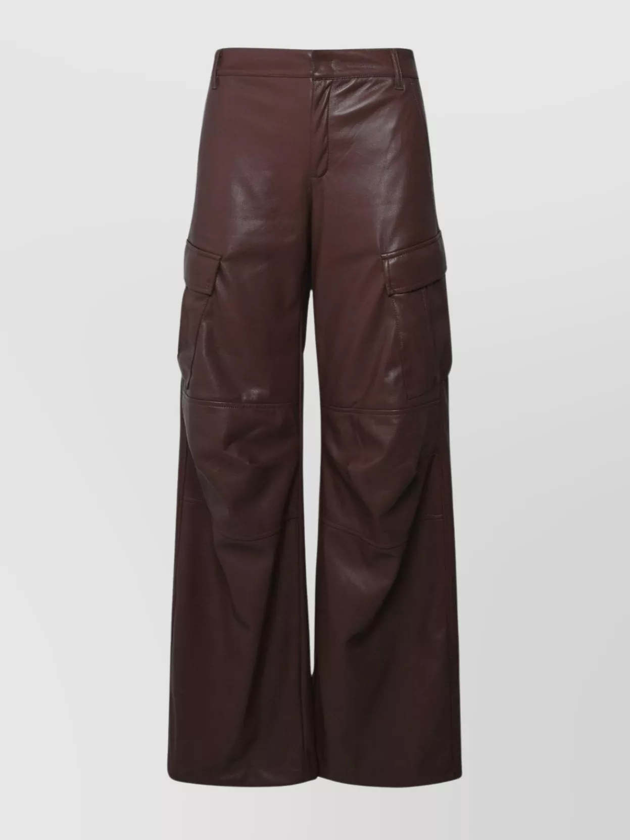 Shop The Andamane Cargo Pockets Polyester Blend Trousers