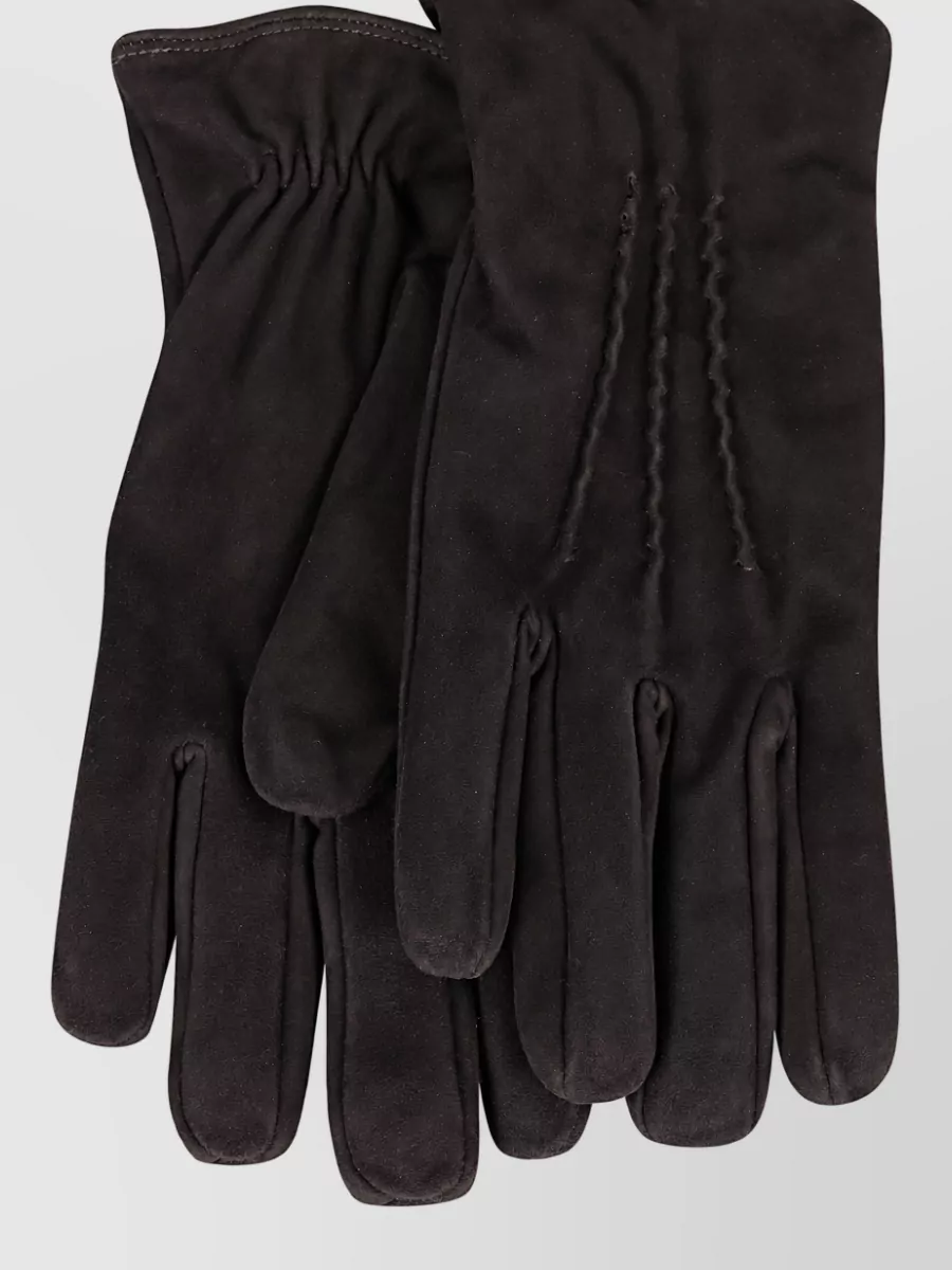 Lardini Suede Leather Gloves