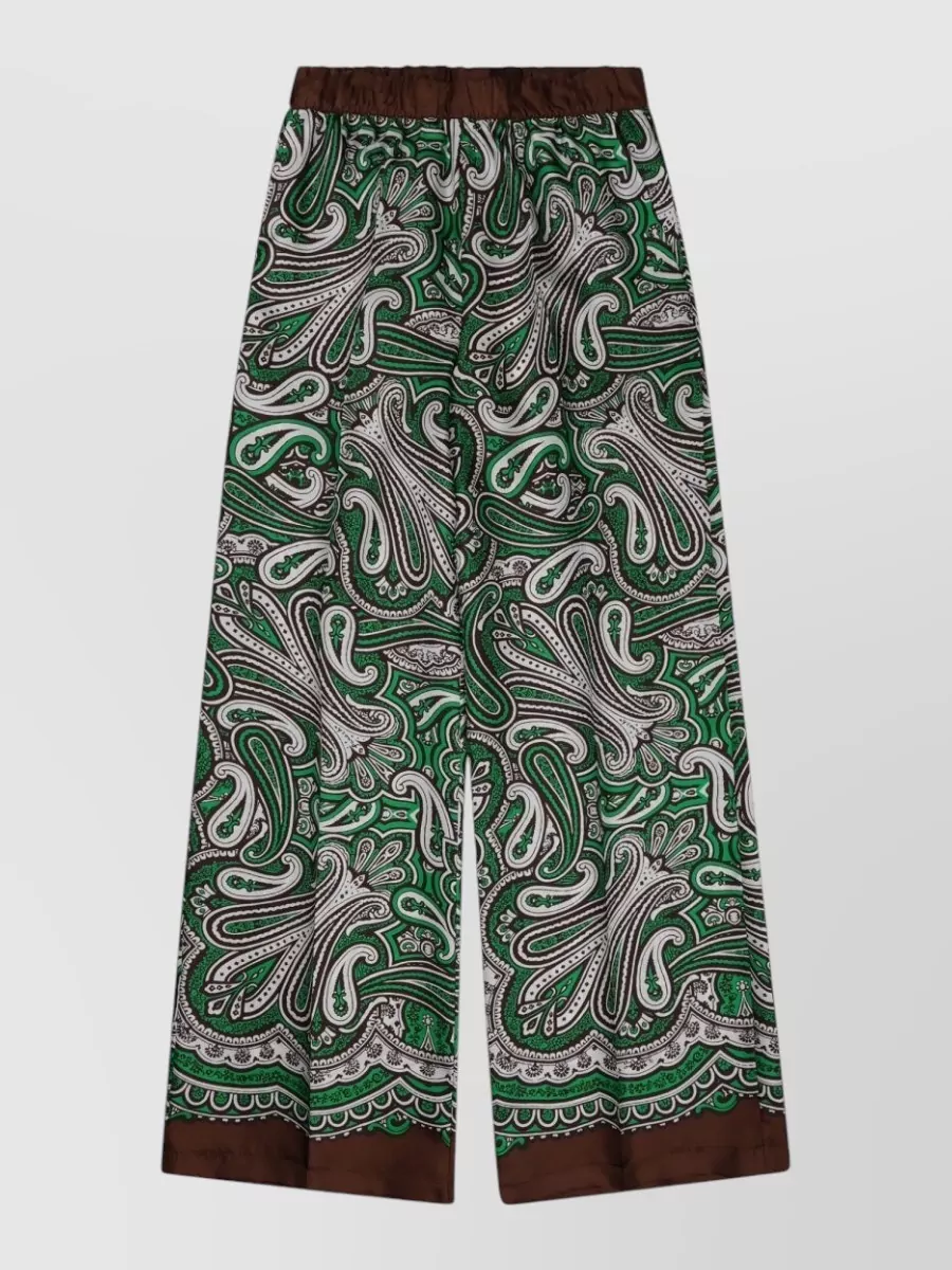 P.a.r.o.s.h. paisley-print silk trousers