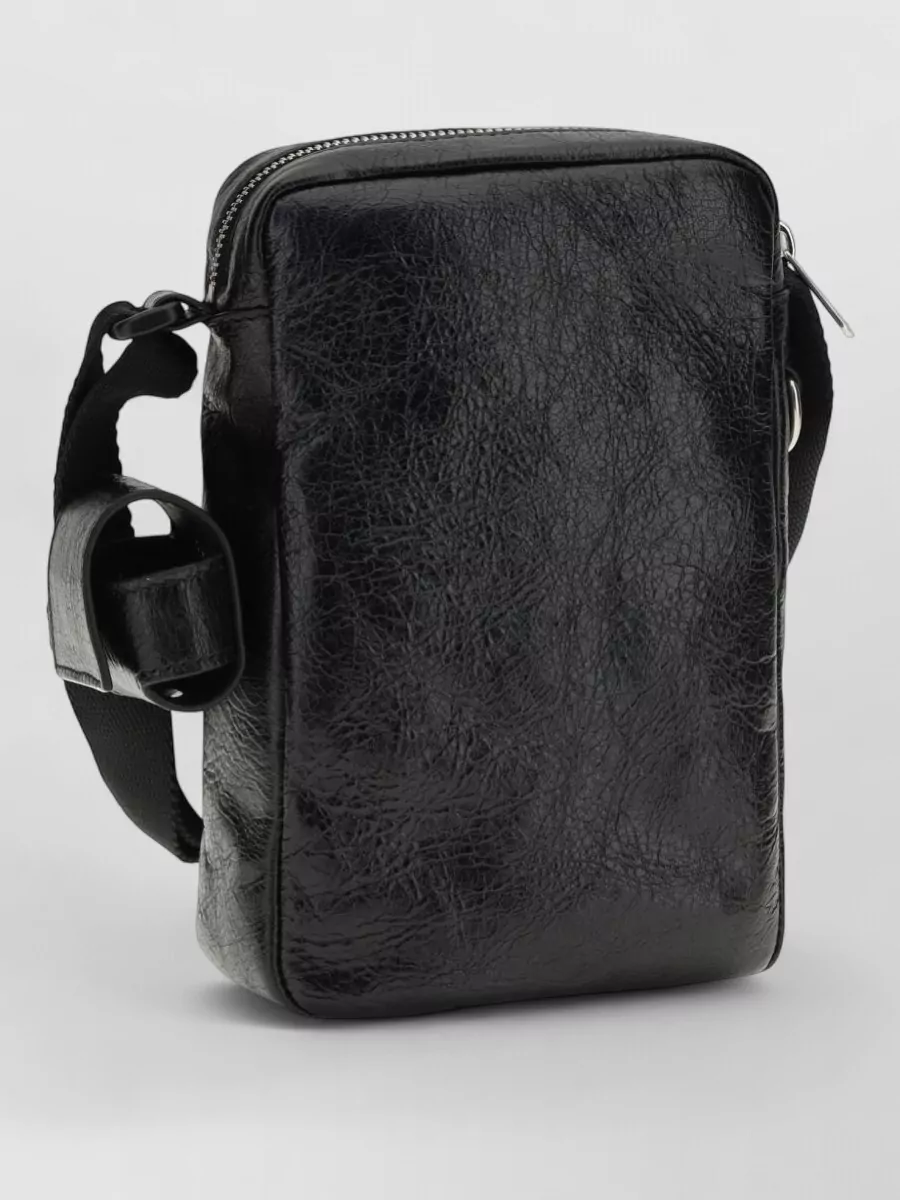 Balenciaga Leather Superbusy Vertical Crossbody Bag