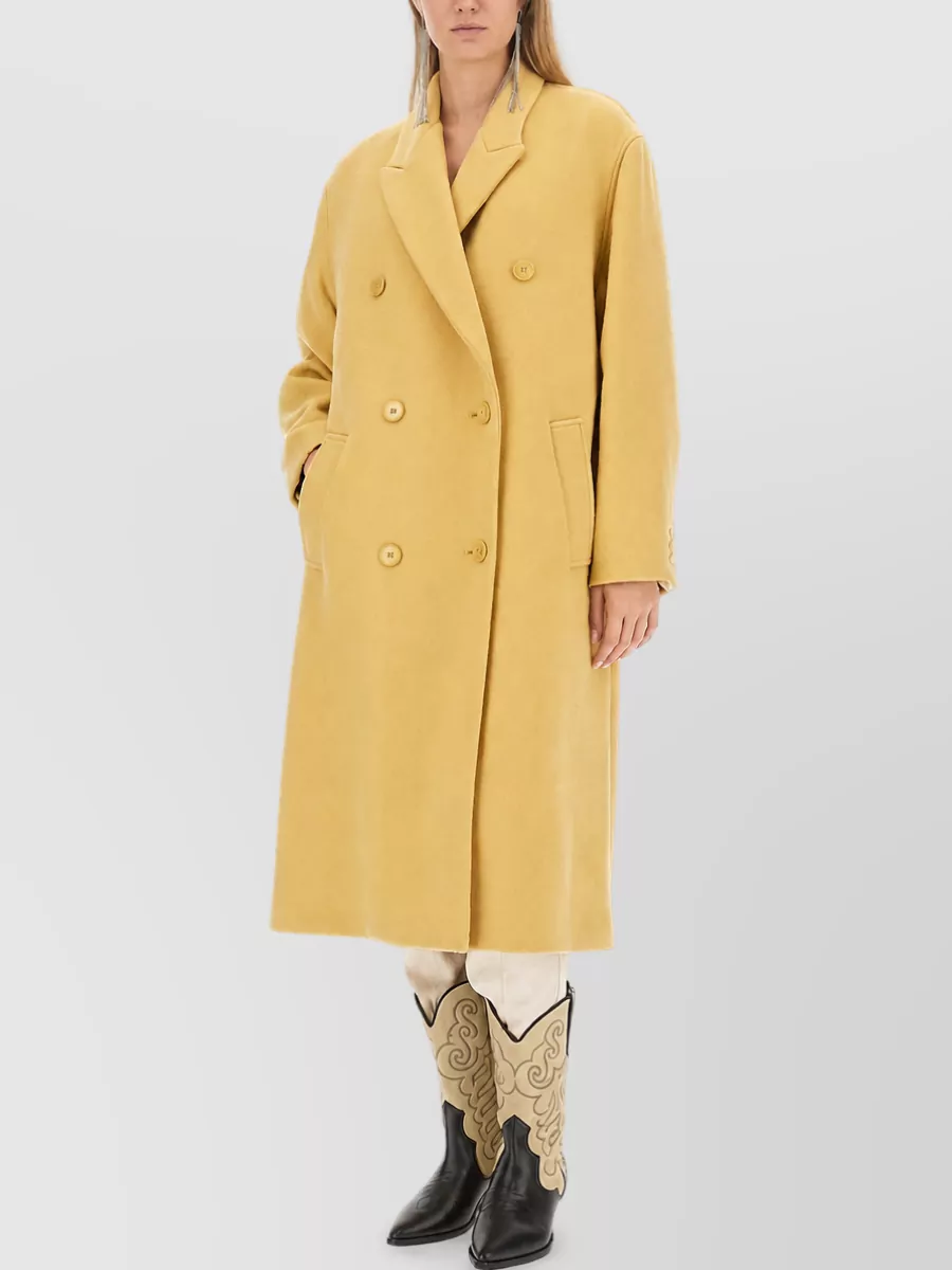 Isabel Marant Cashmere Double Breasted Coat