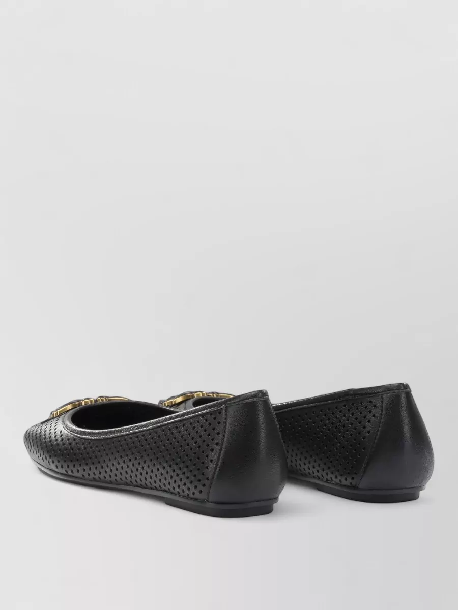 Pinko Leather Ballerinas