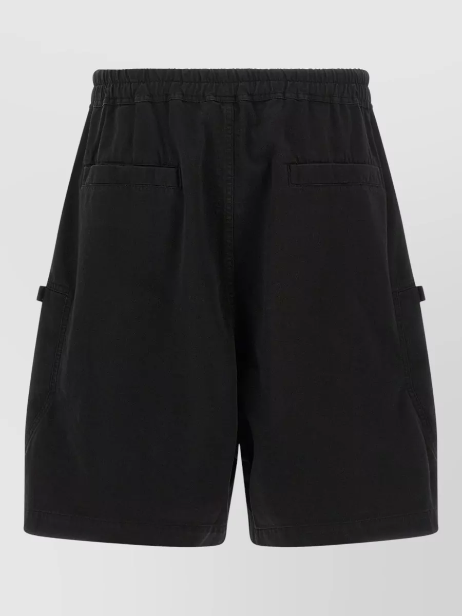 Rick Owens Drkshdw Cotton Low-Rise Bermuda Shorts