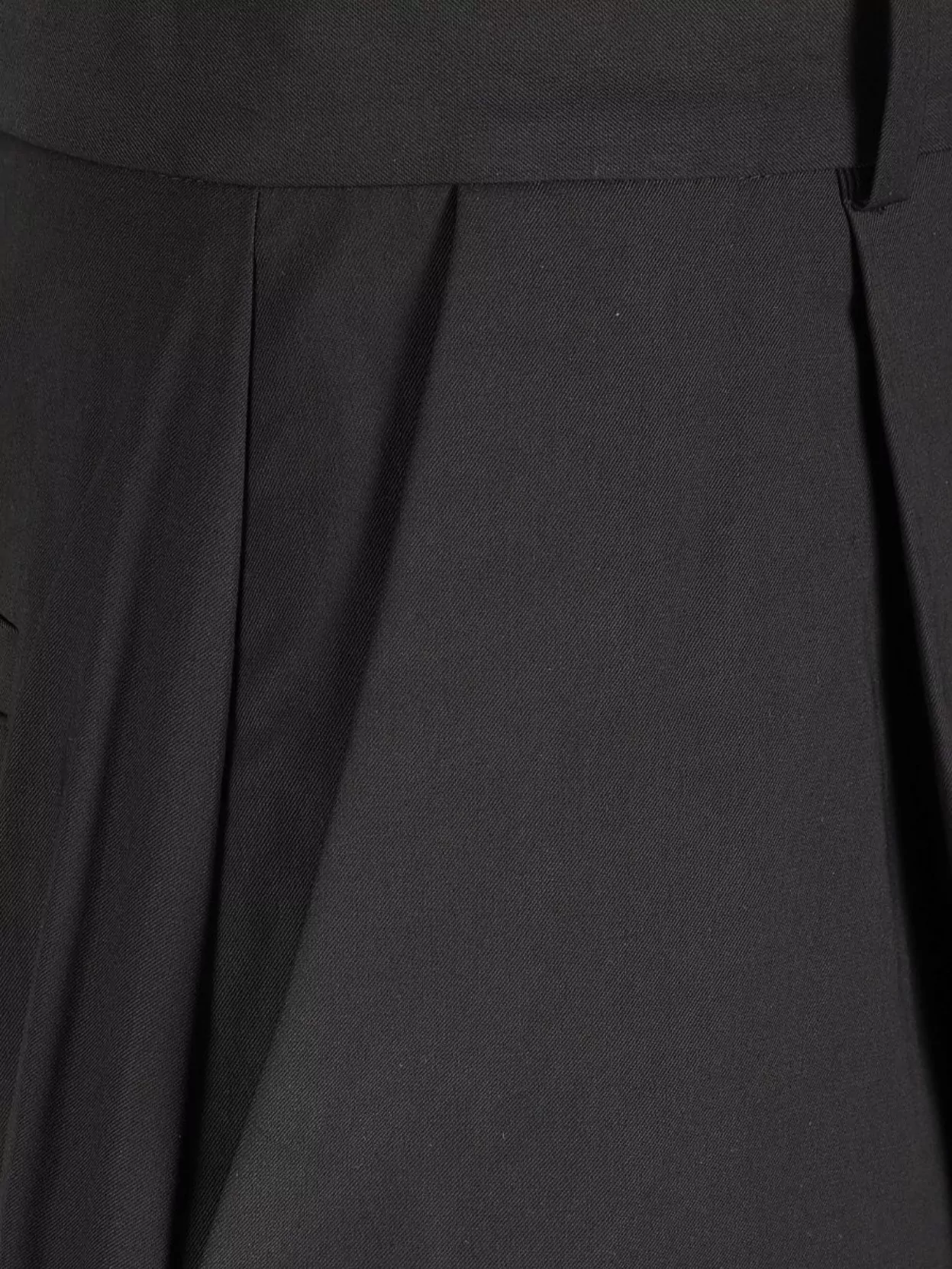 Jacquemus Cotton Blend Pleated Trousers Pockets