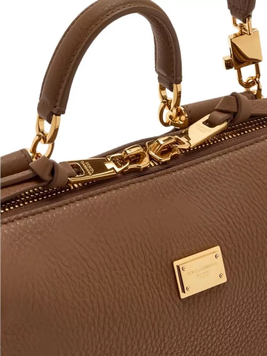Dolce&Gabbana Vittoria Leather Shoulder Bag