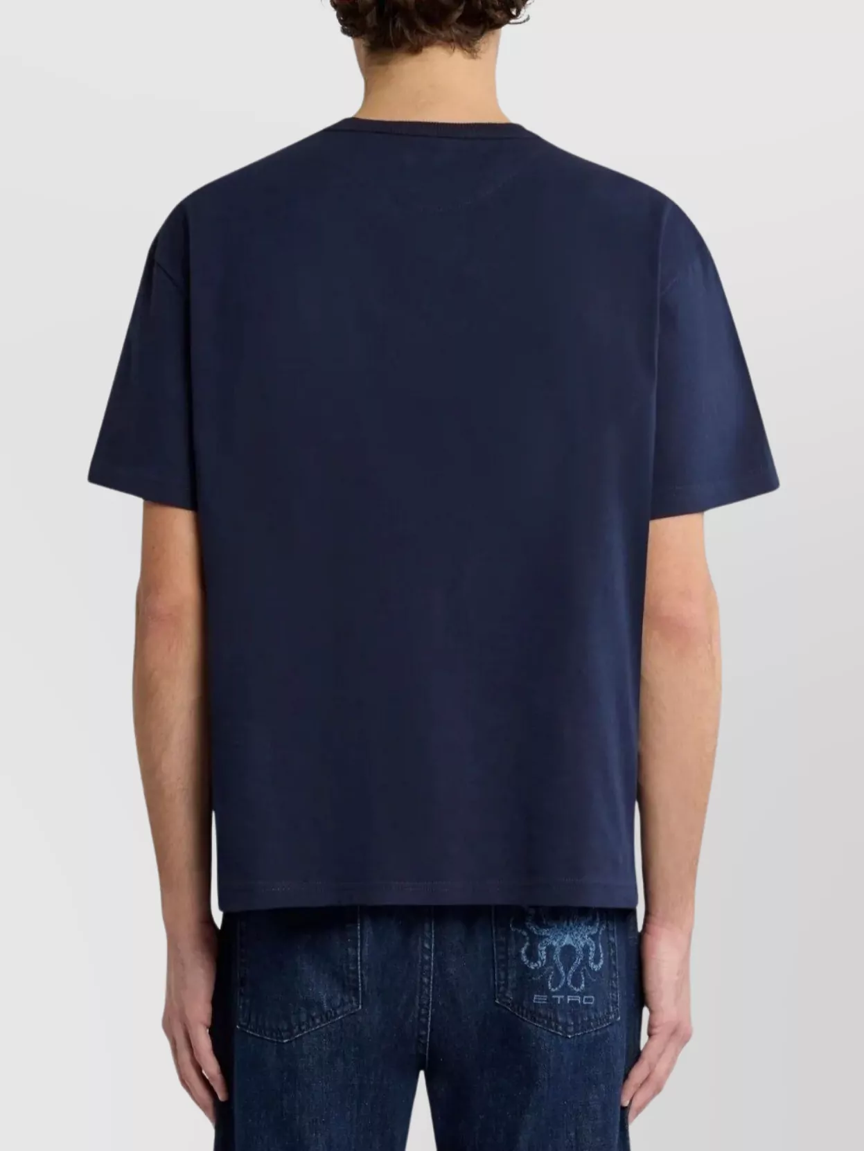 Etro Printed logo round neck t-shirt | The Fashion Square