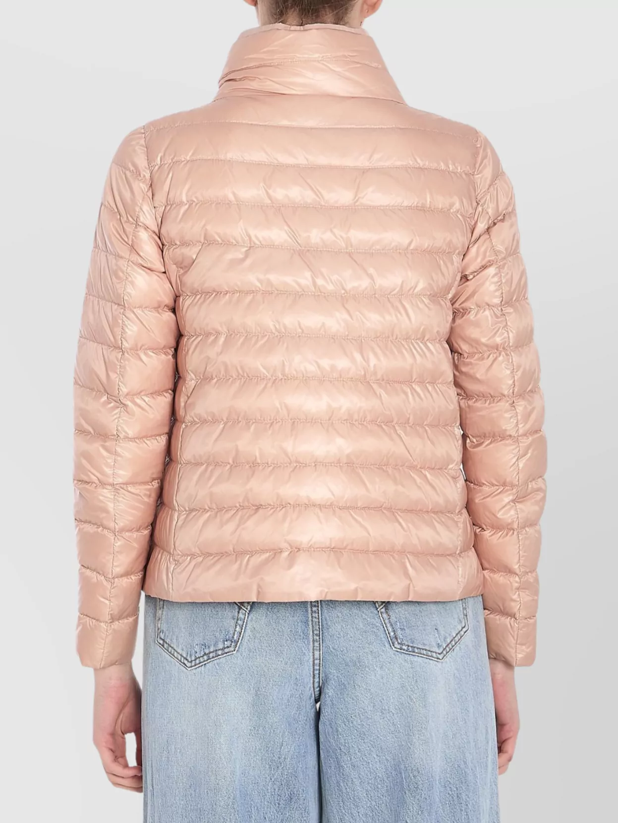 Herno Quilted Jacket Reversible High Collar