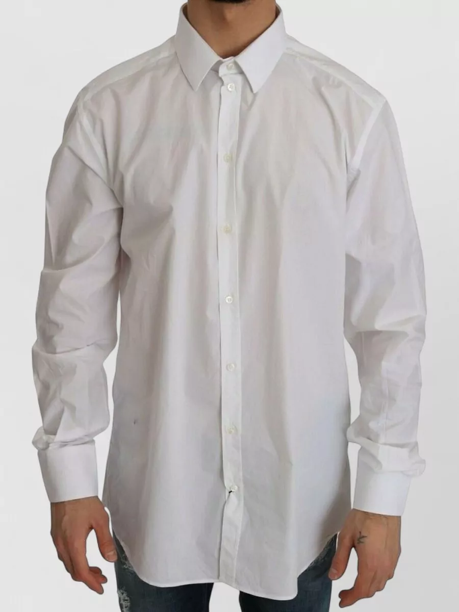 Dolce&Gabbana cotton slim dress shirt