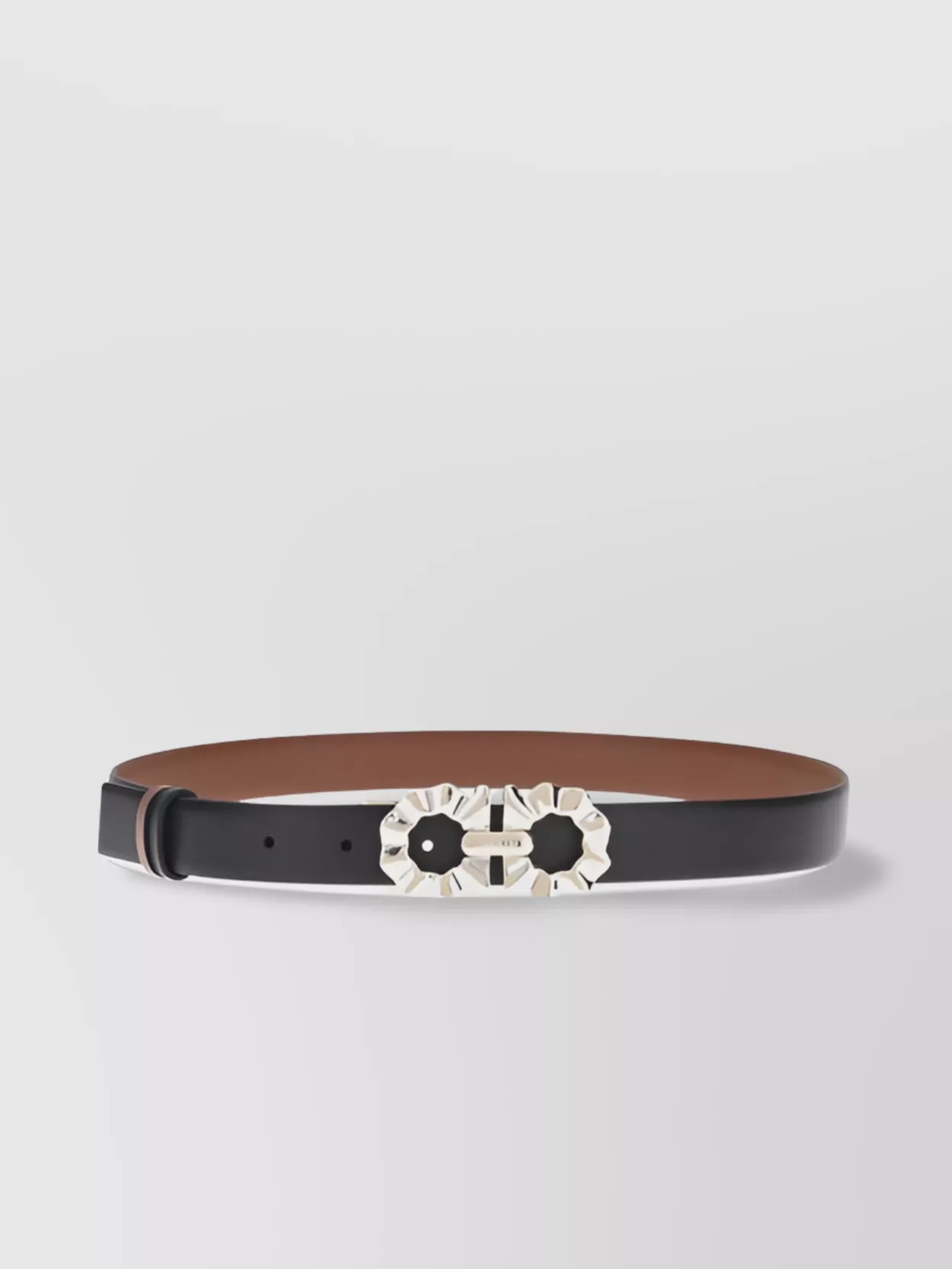 Ferragamo Gancini Buckle Reversible Belt