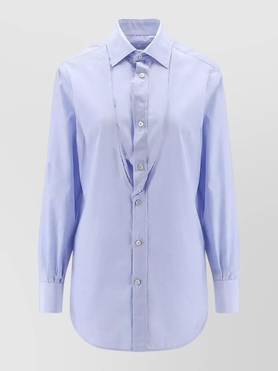 Maison Margiela cotton long-sleeve shirt