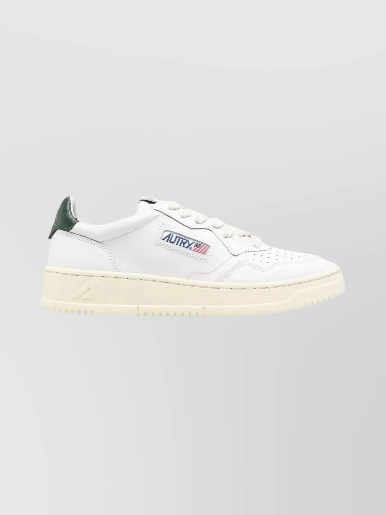 Autry Low Leather Sneakers Perforated Design