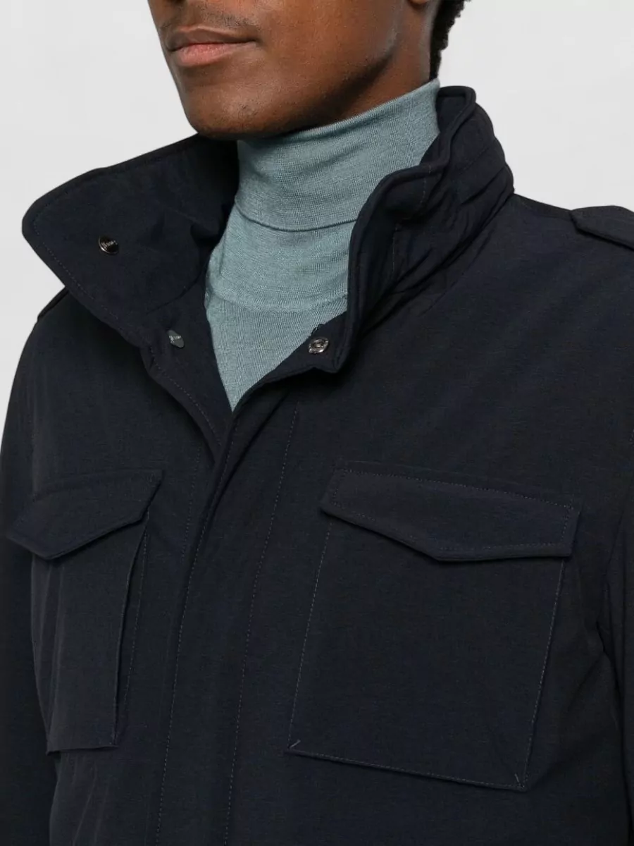 Herno Ultralight Drawstring Military Jacket