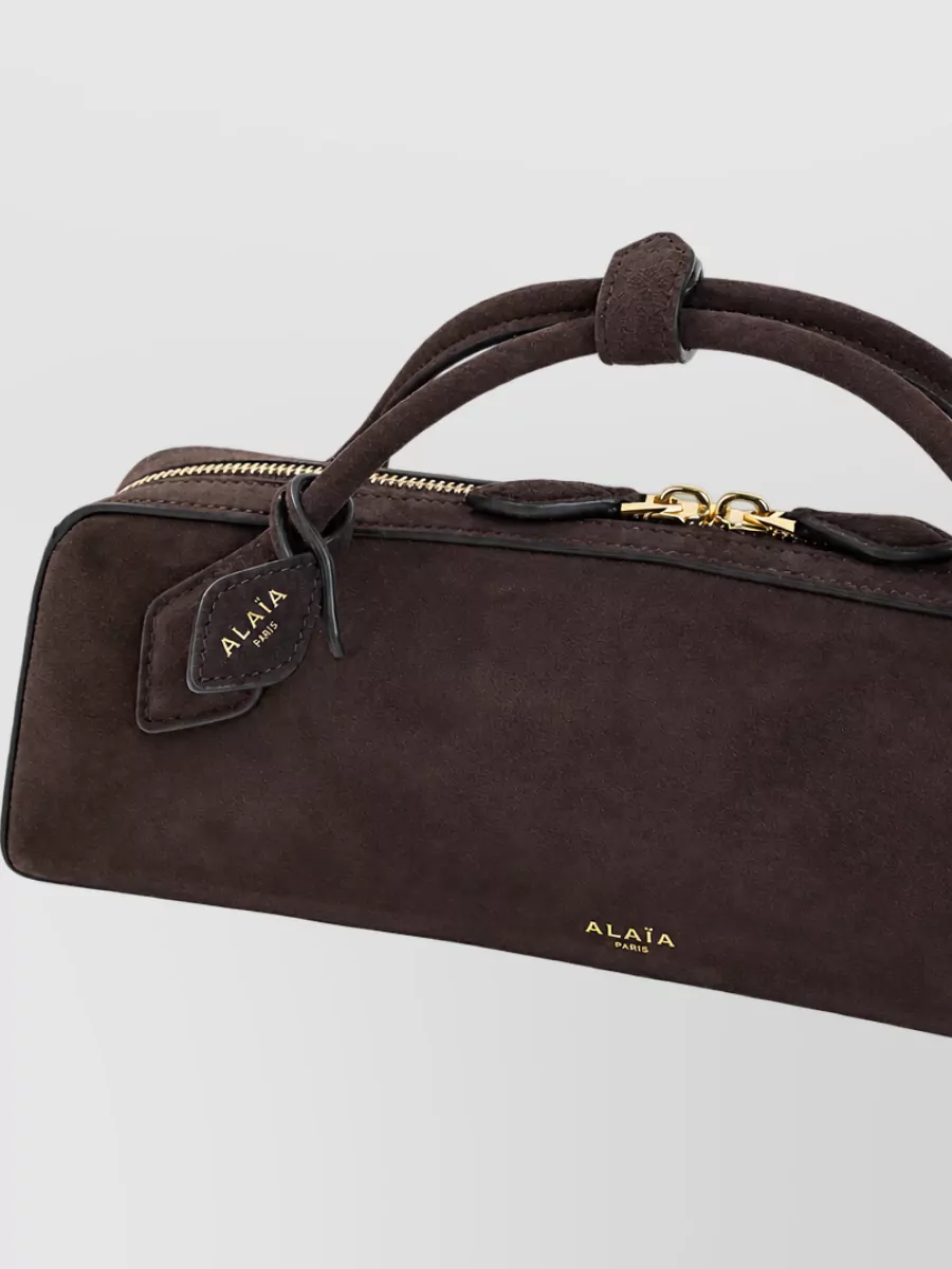 Alaïa Leather Clutch Bag