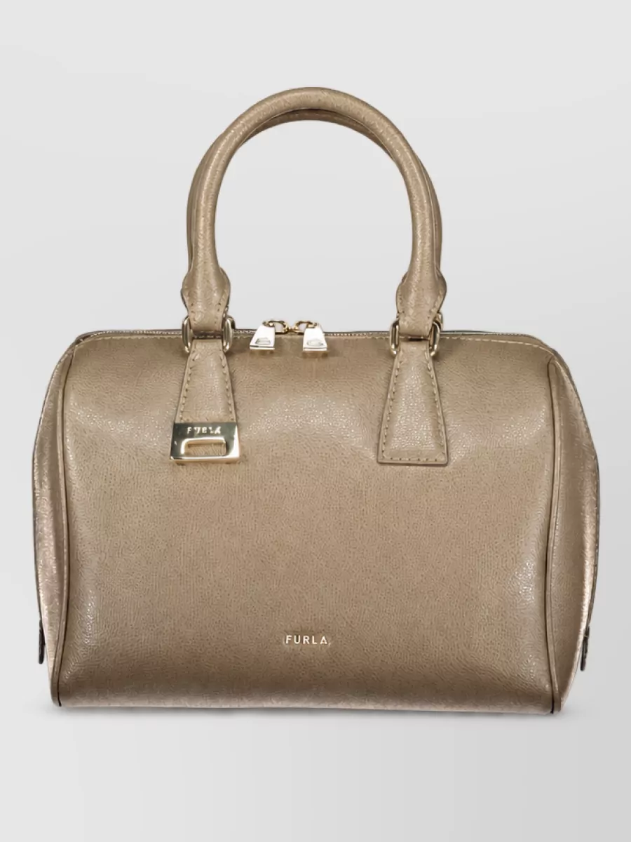 Furla leather shoulder bag