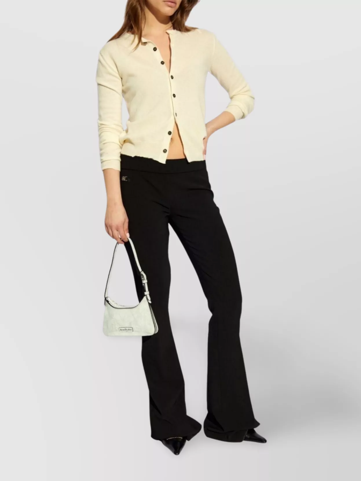 Dsquared2 Flared Trousers Elastic Waistband