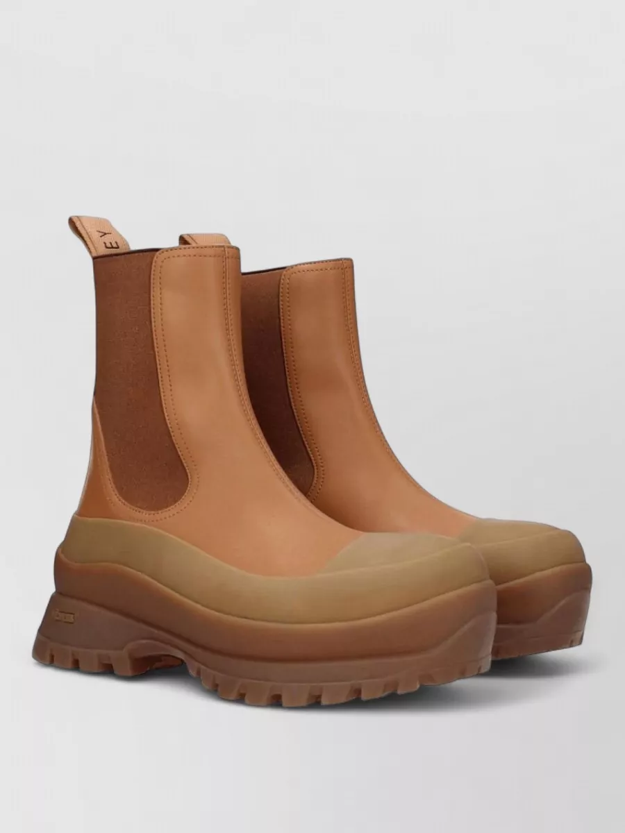 Stella Mccartney leather ankle boots