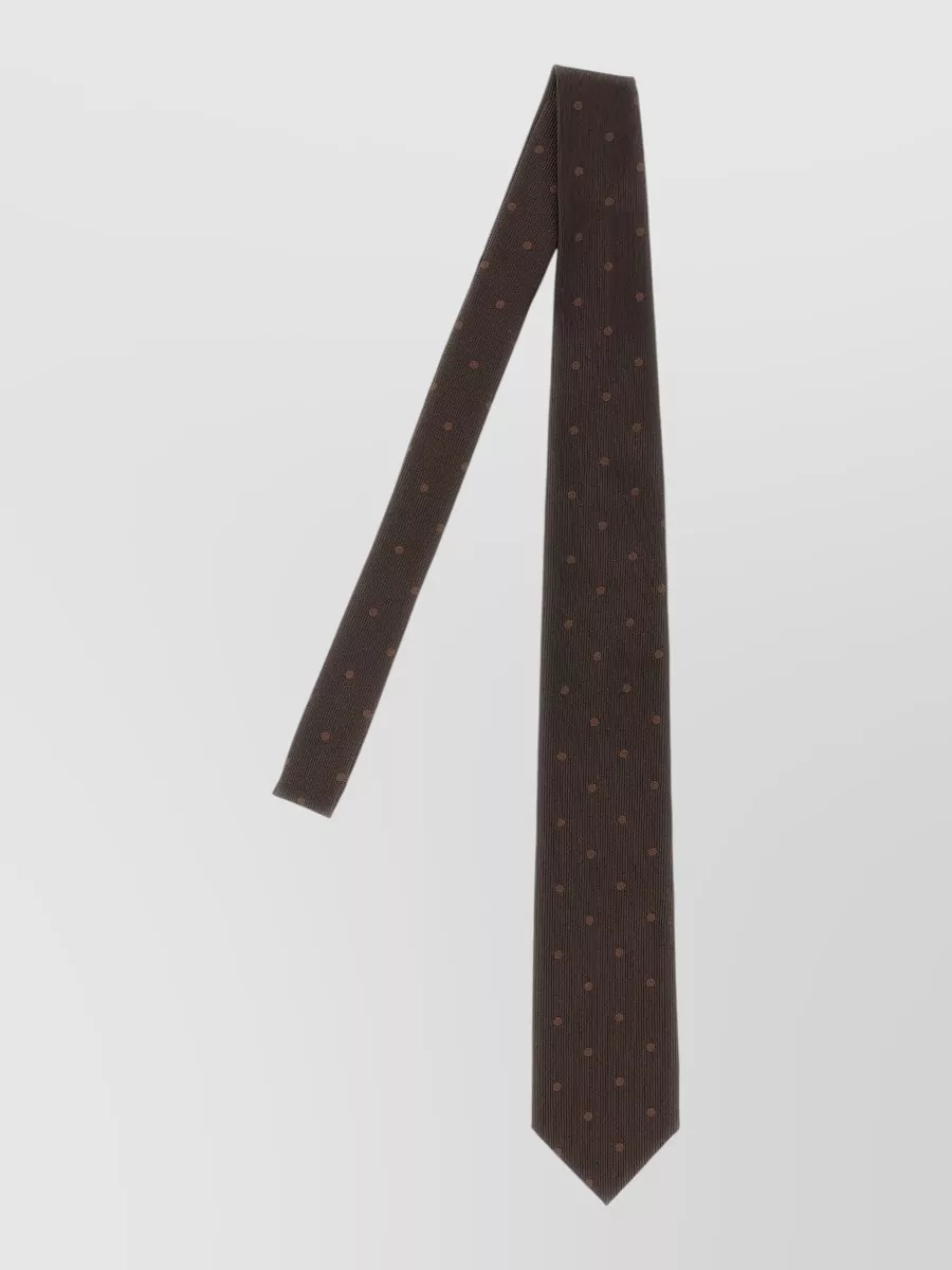 Tom Ford silk polka-dot tie