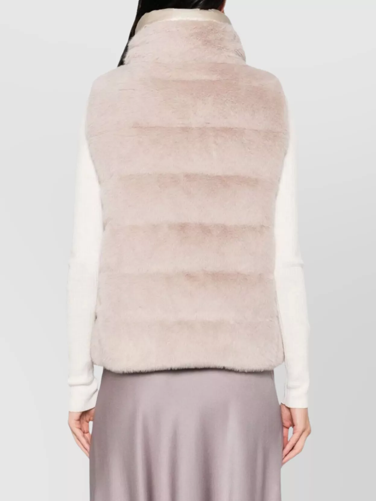 Herno Padded Quilted Sleeveless Gilet With High Collar