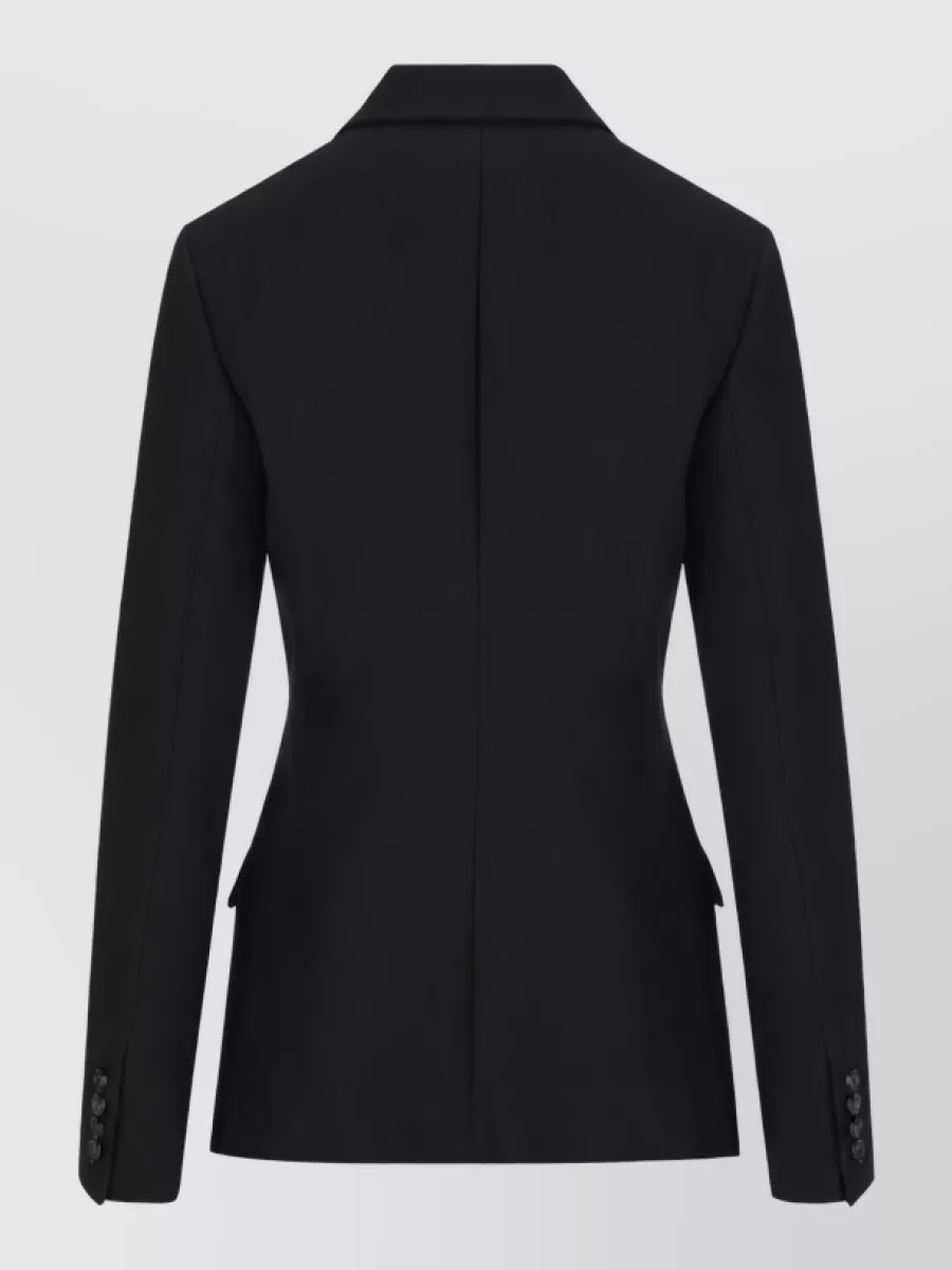 Fendi Silk Tailored Blazer