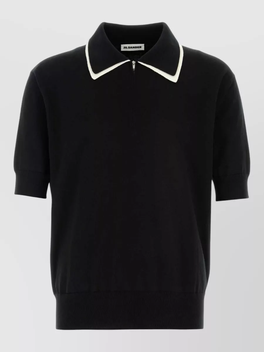 Jil Sander Cotton Polo Shirt