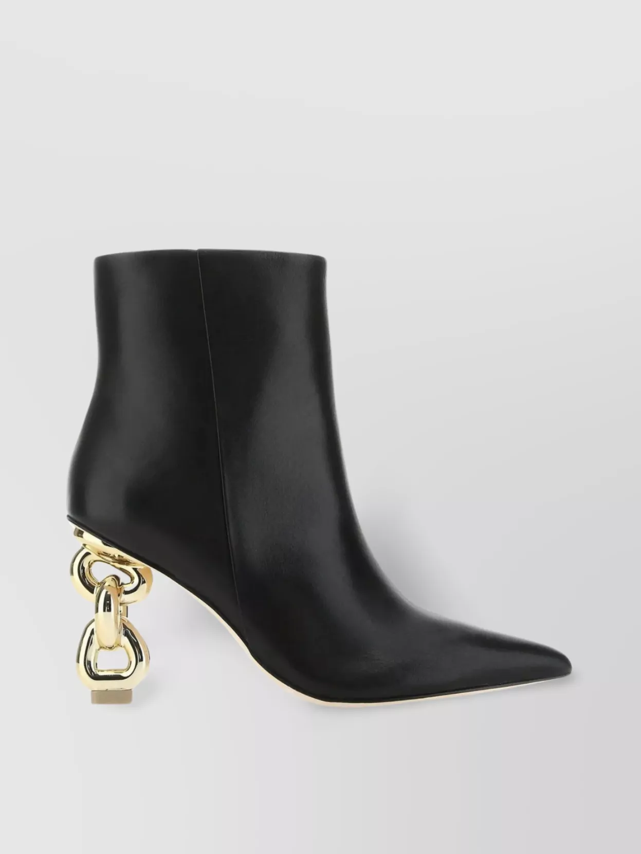 Shop Cult Gaia Zelma Leather Ankle Boots In Black
