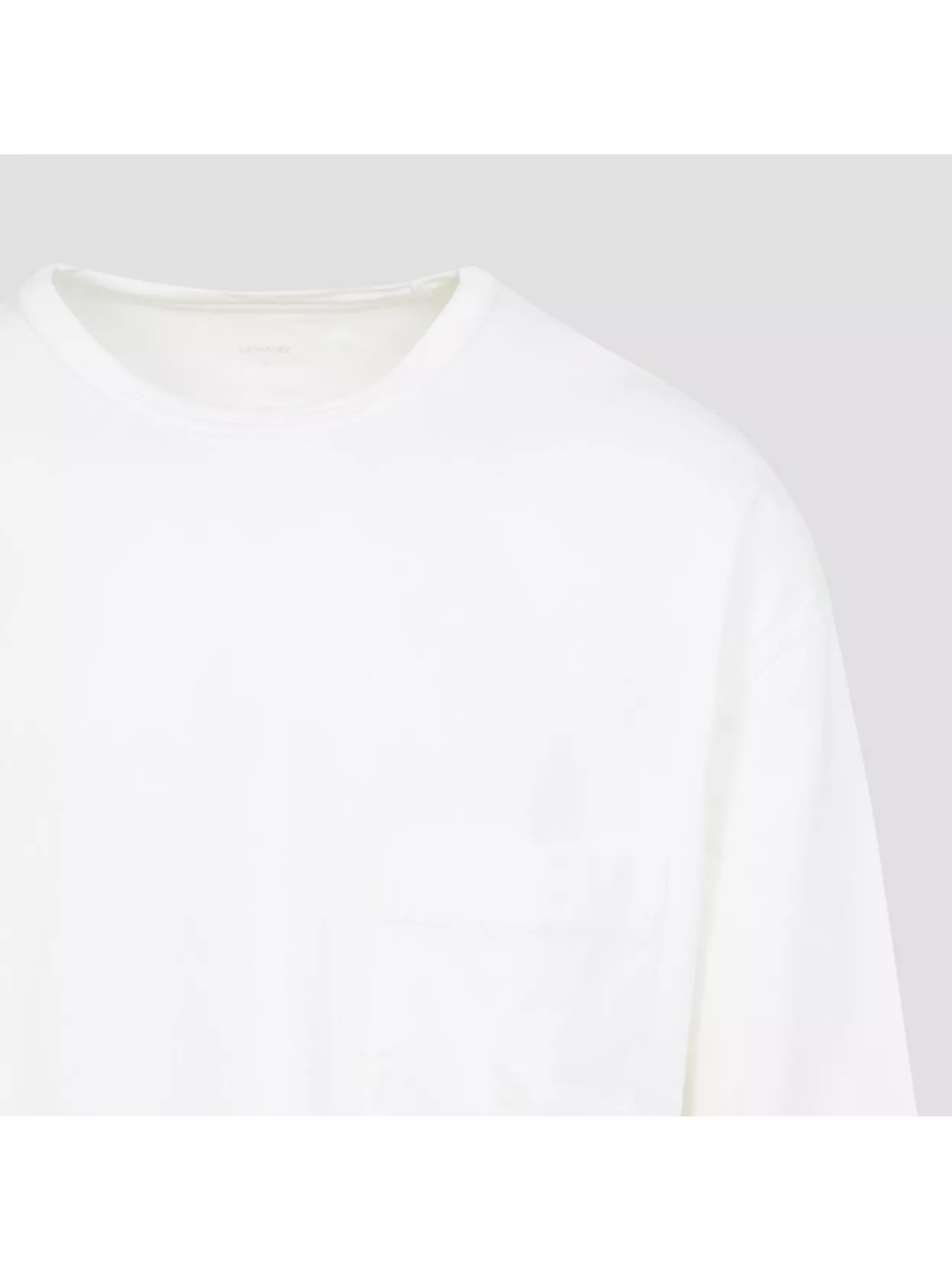 Lemaire Long Sleeve Crew Neck T-Shirt With Pocket