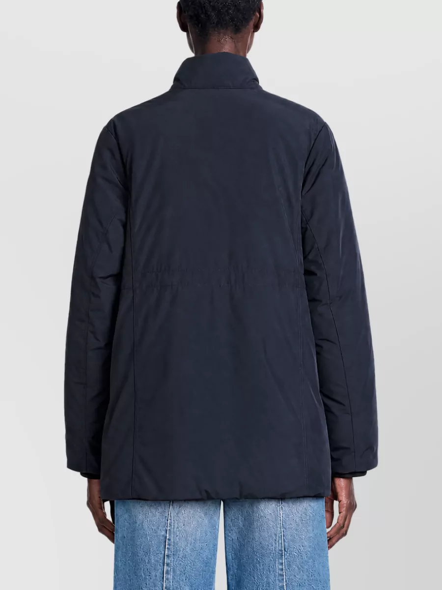 Canada Goose High-neck fitted parka coat
