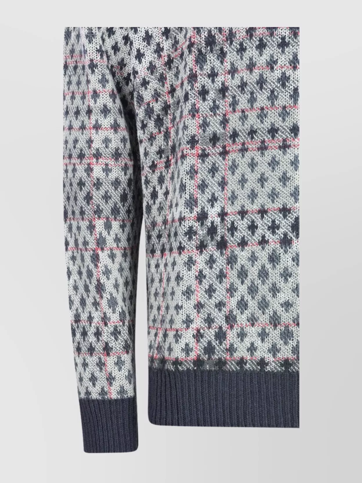 Vivienne Westwood Crew Neck Sweater With Ribbed Cuffs And Hem