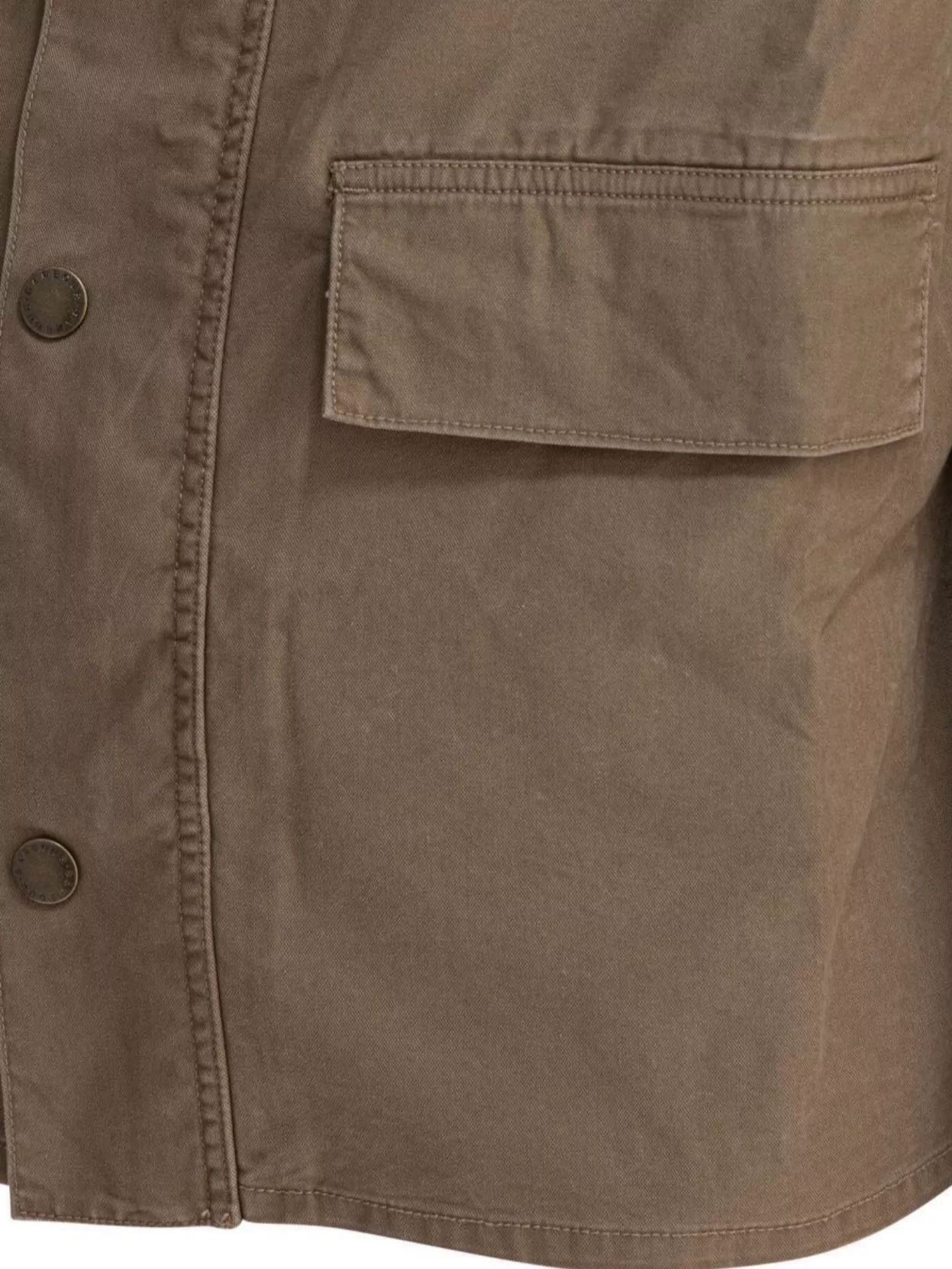 Barbour Collar Corduroy D-ring Detail Pockets Hardware