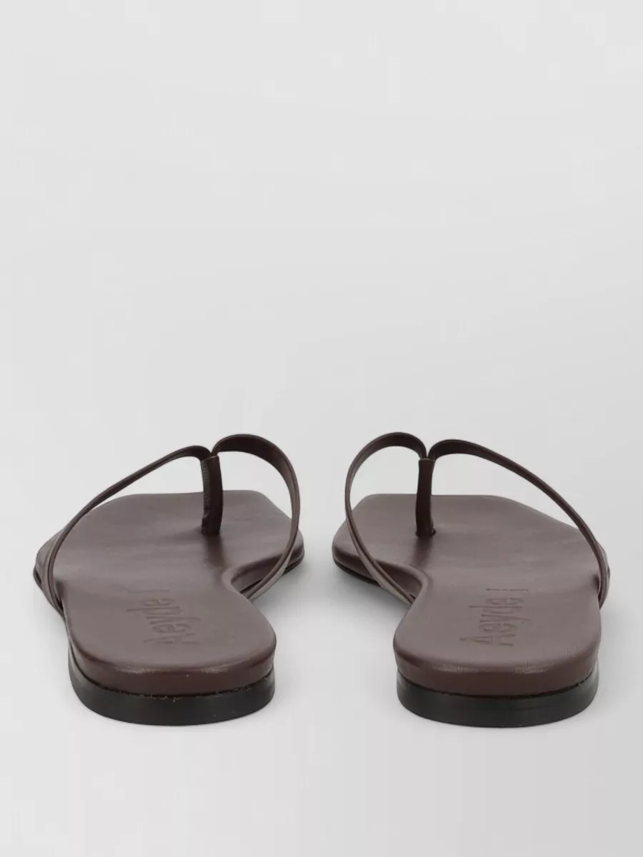 Aeyde Leather Slides