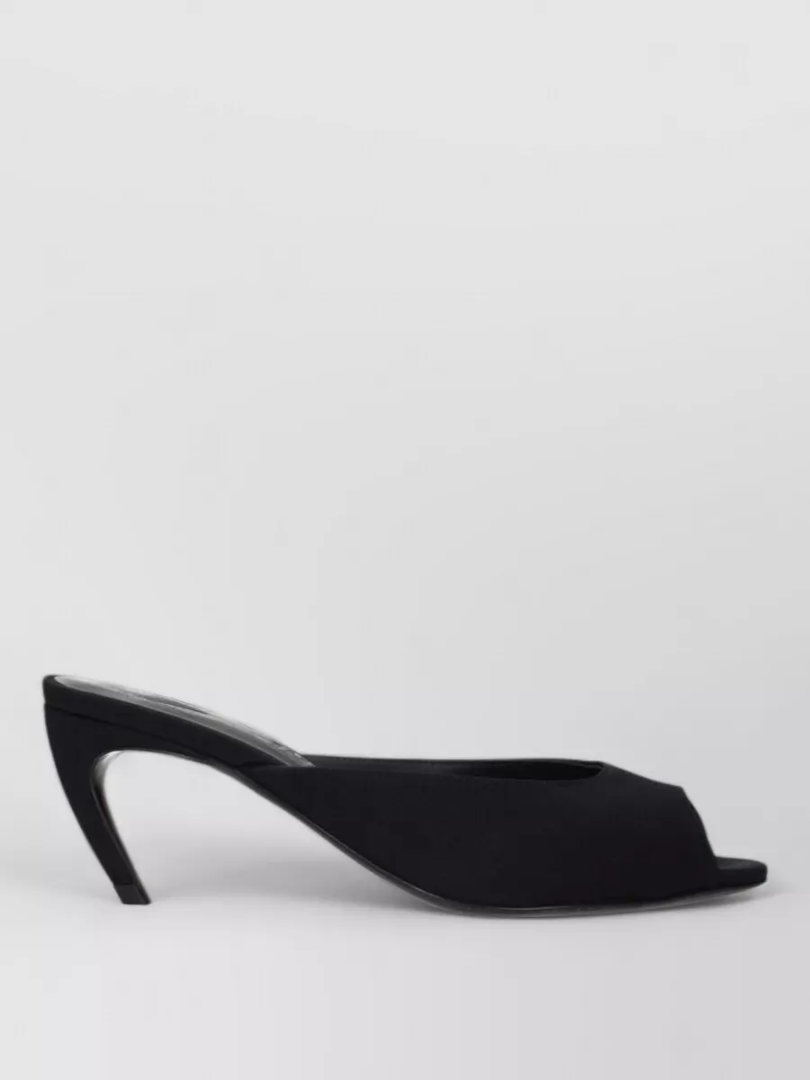 The Attico Fabric Flat Mules