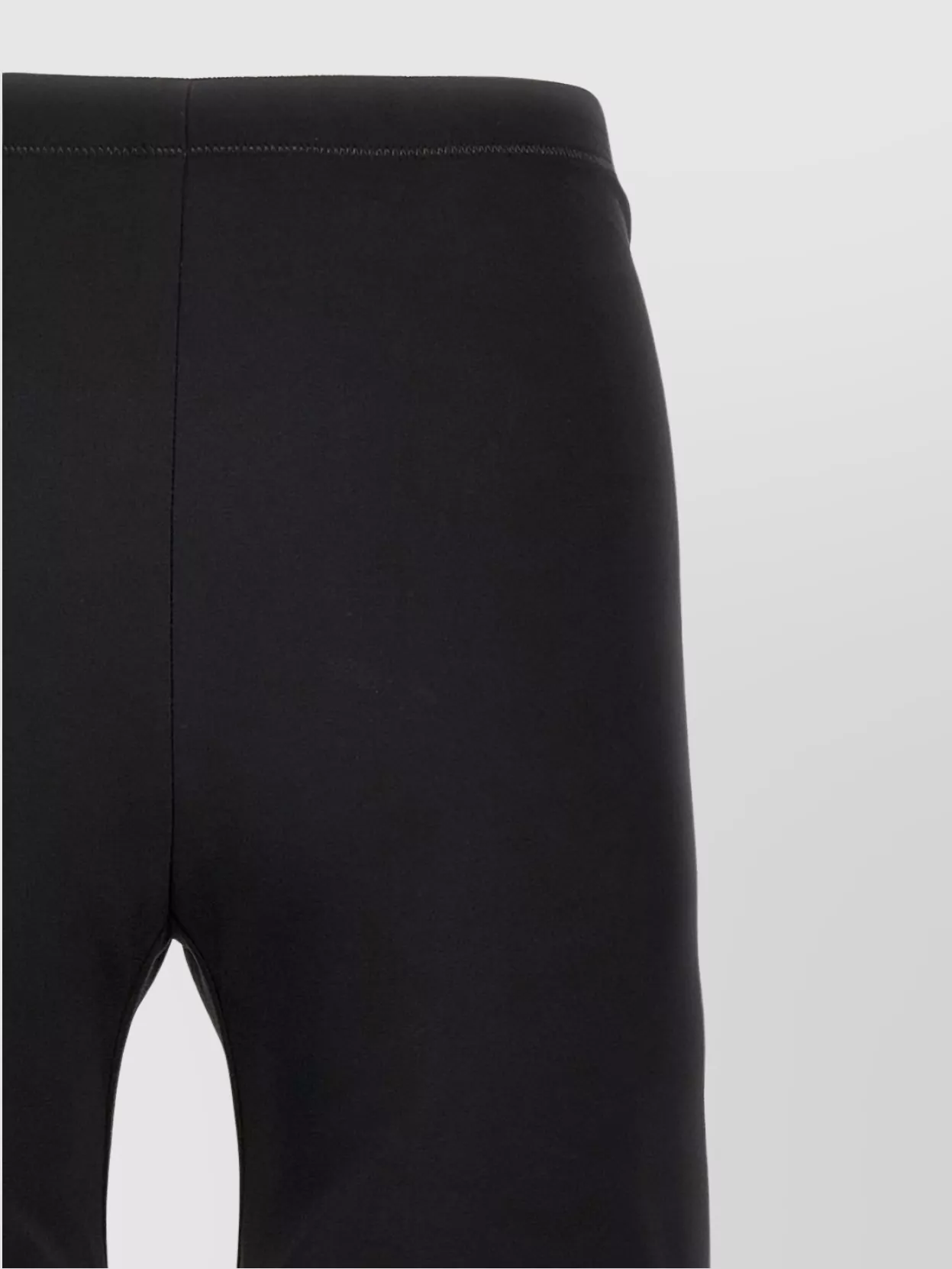 Shop Coperni Trousers Wide Leg Contrast Design