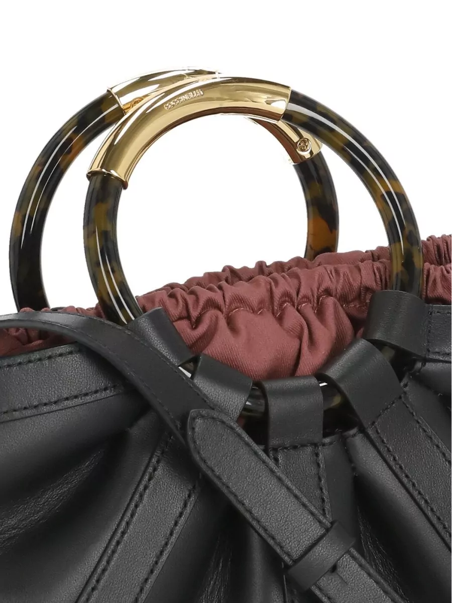 Coccinelle Leather Bucket Bag