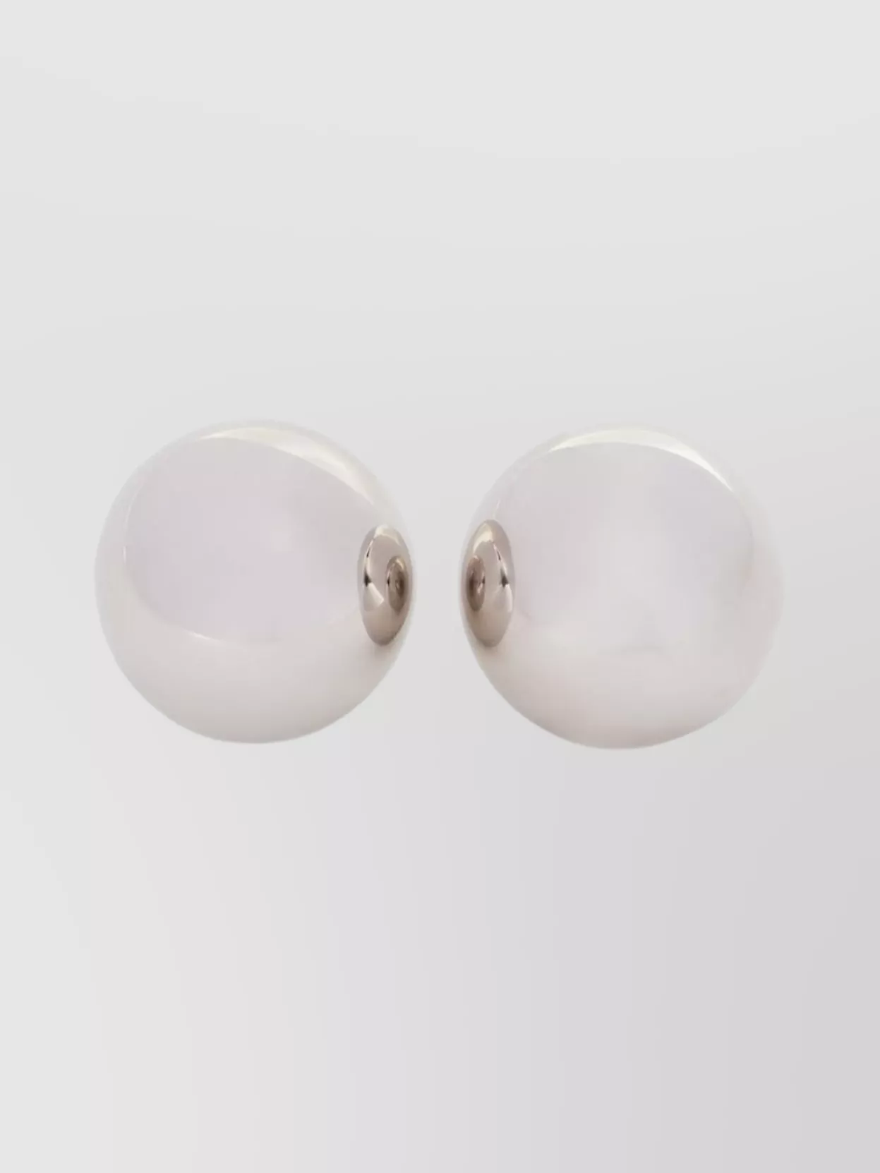Givenchy Spherical Curve Stud Earrings