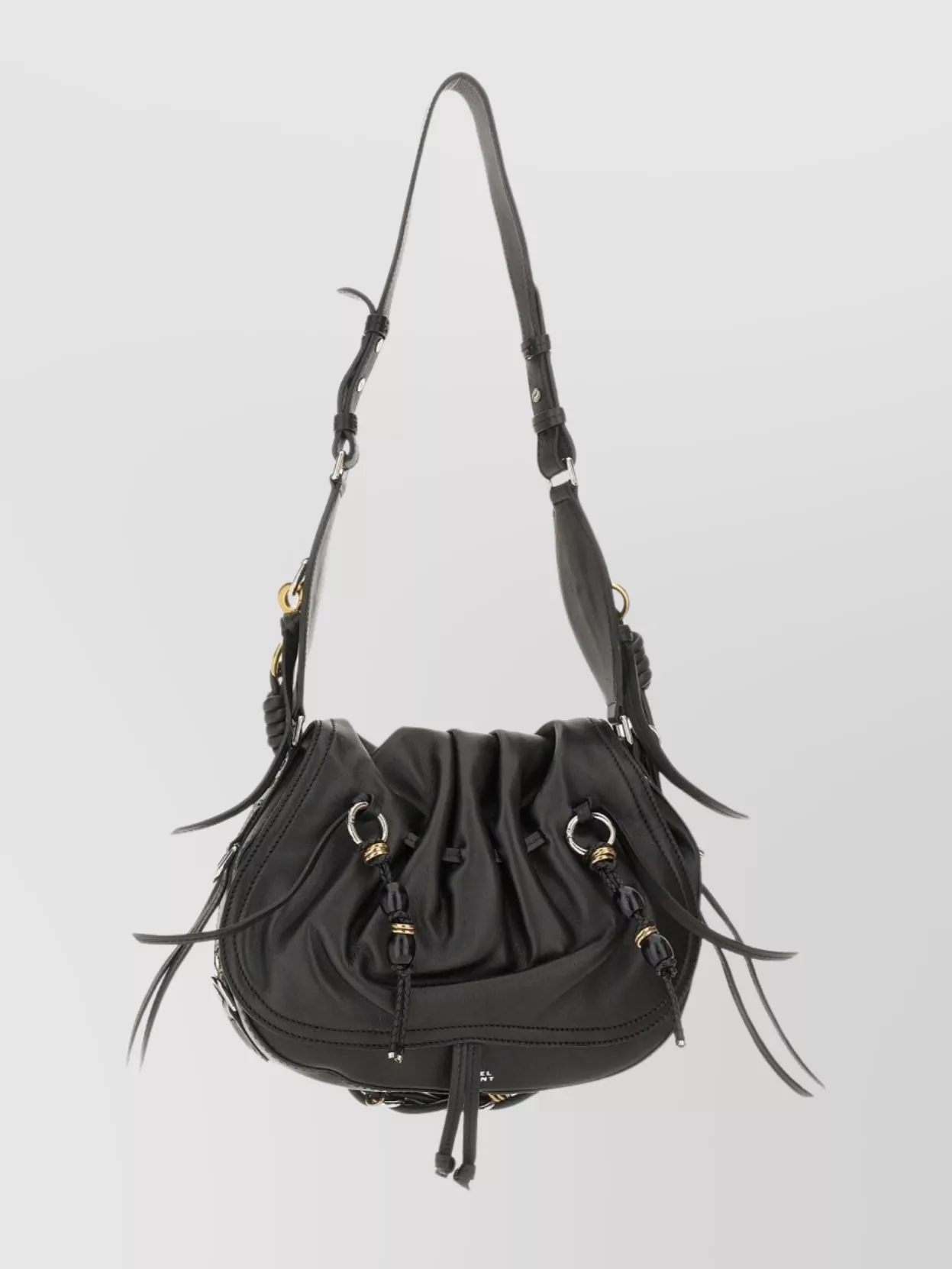 Isabel Marant Textured Shoulder Bag Adjustable Strap