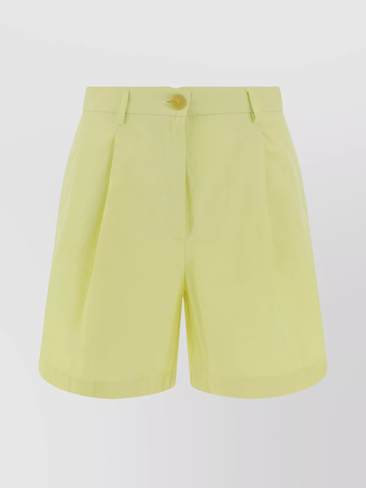 Shop Forte Forte Tailored Pleated Shorts Elasticated Waistband