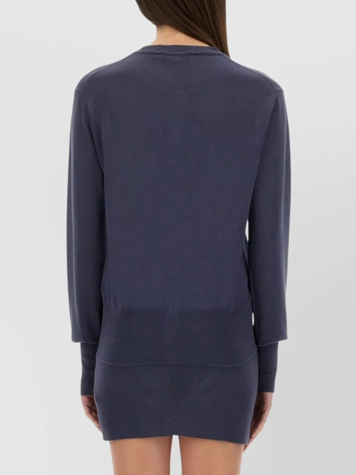 Vivienne Westwood Logo Embroidered Buttoned Cardigan In Blue