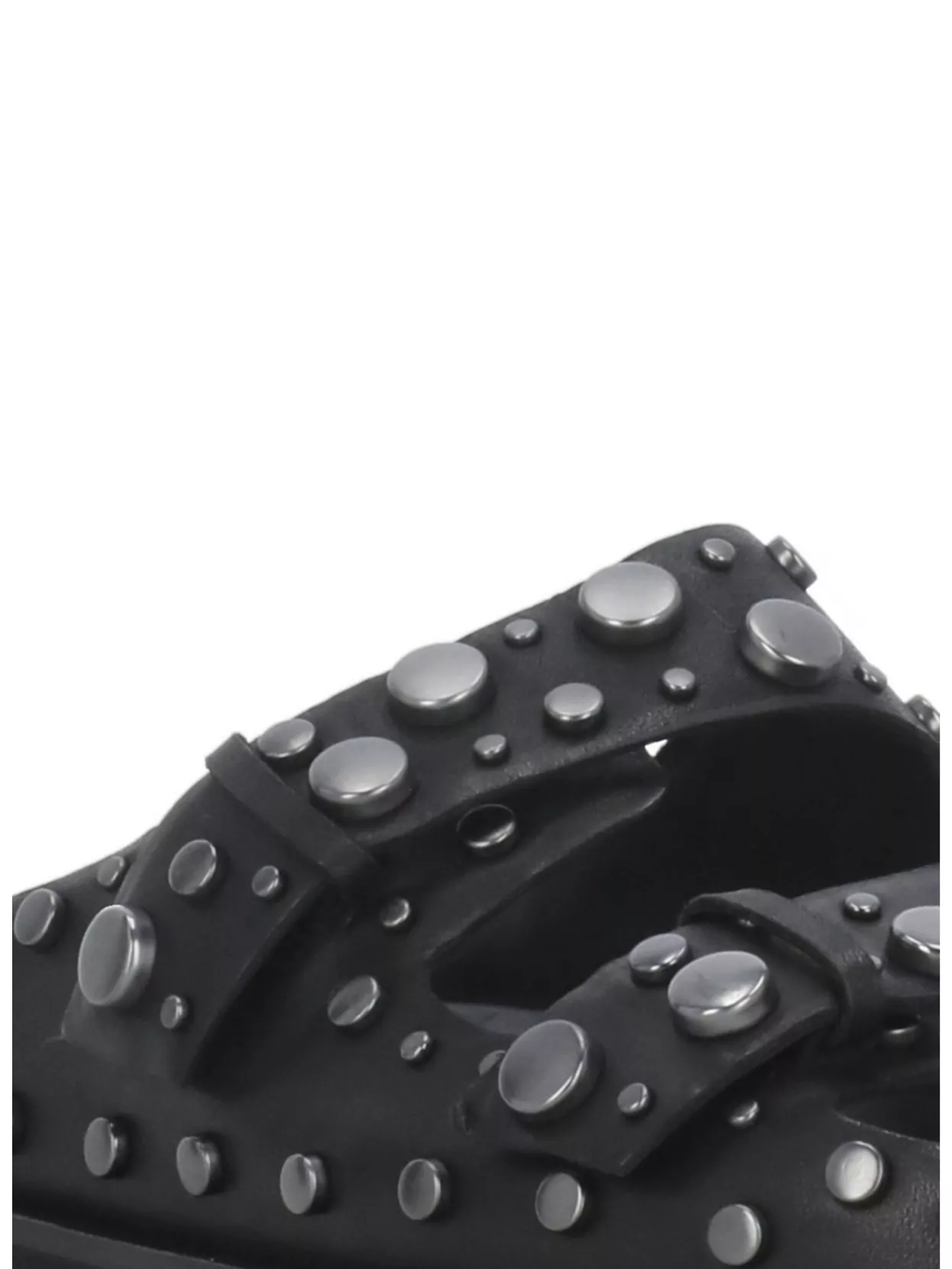 Ash Women's Round Toe Studded Flat Sandals