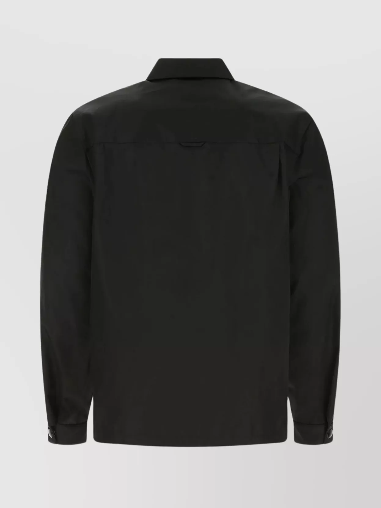 Prada Nylon Shirt With Buttoned Cuffs And Pocket