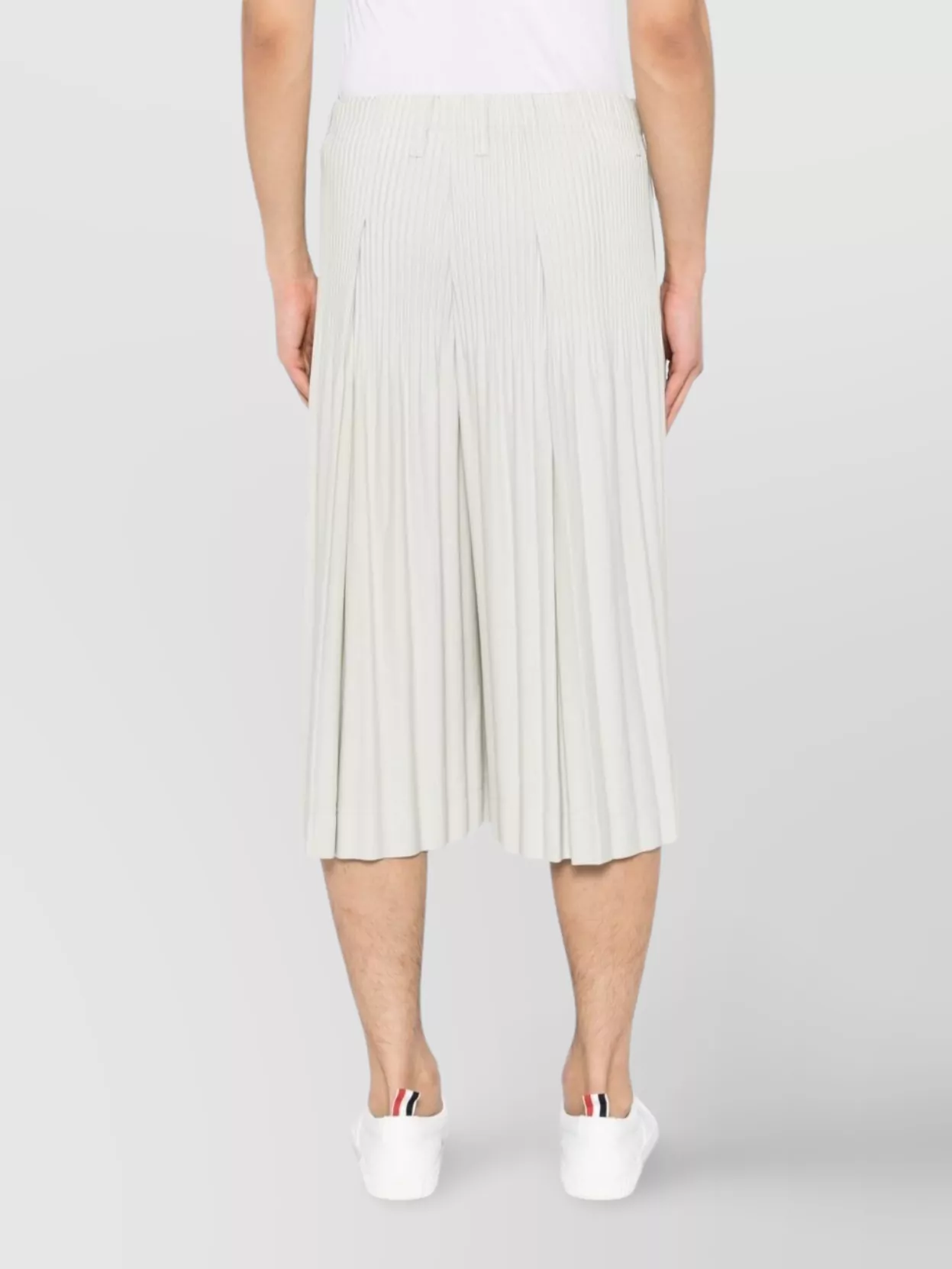 Homme Plisse Issey Miyake Elastic Waistband Pleated Trousers