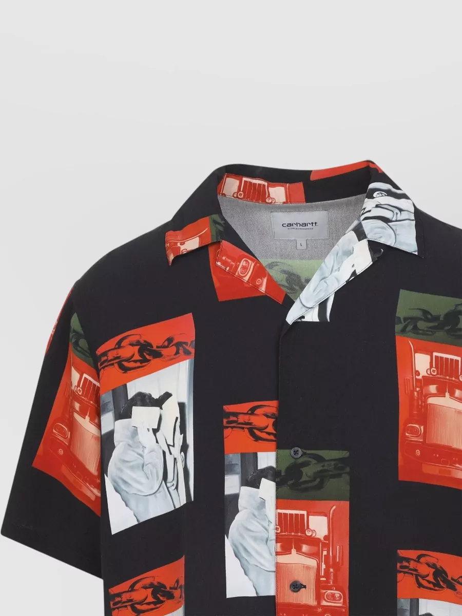 Carhartt Wip Viscose Printed Bowling Shirt