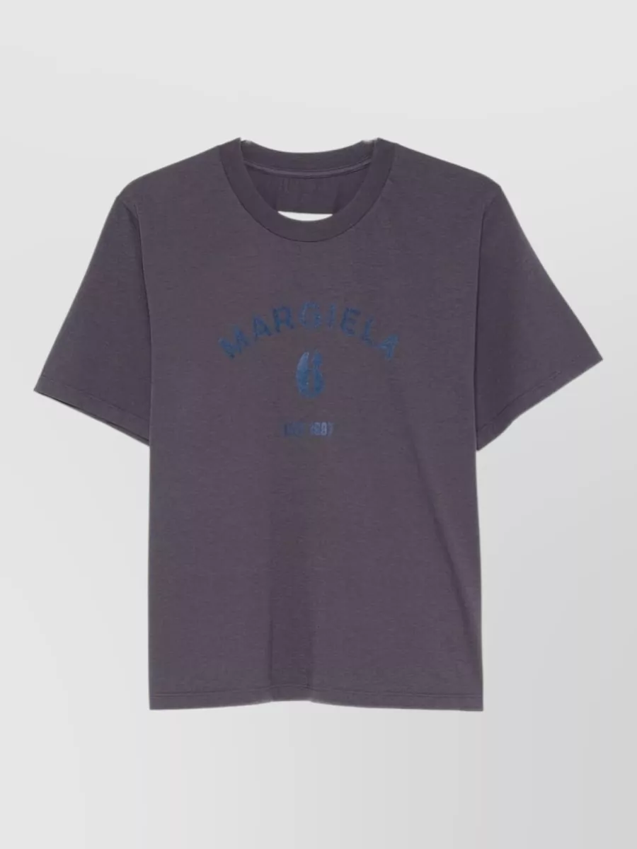 Mm6 Maison Margiela logo-print cotton t-shirt