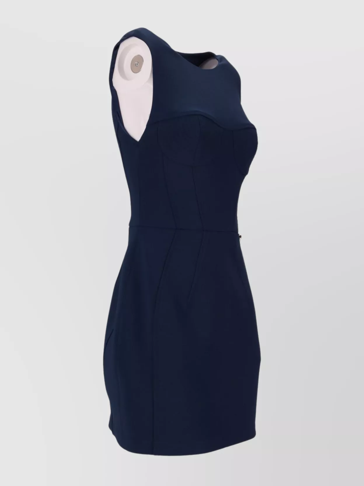Elisabetta Franchi Sleeveless Fitted Mini Dress