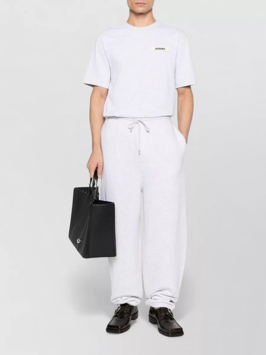 Jacquemus Round Neck T Shirt Short Sleeves Style