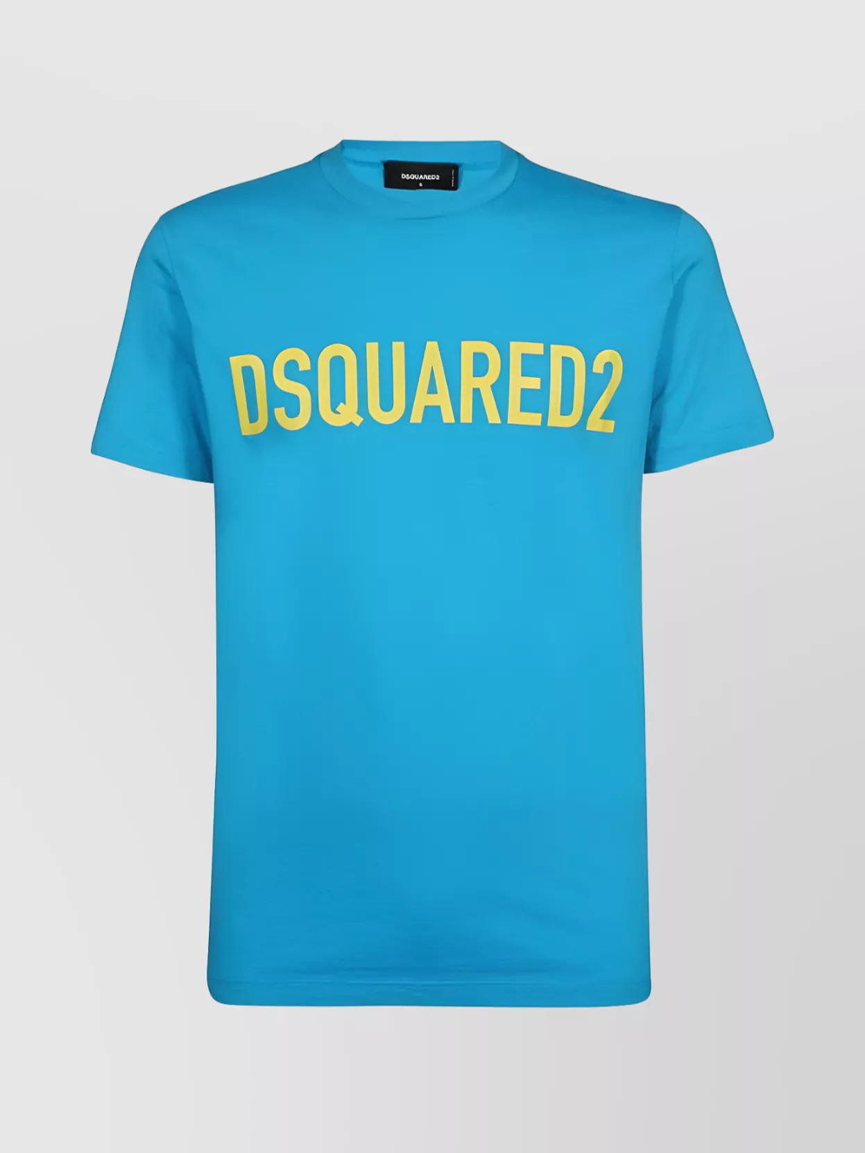 Dsquared2 T-shirt Man T-shirt Sky Blue Size S Cotton In Blue