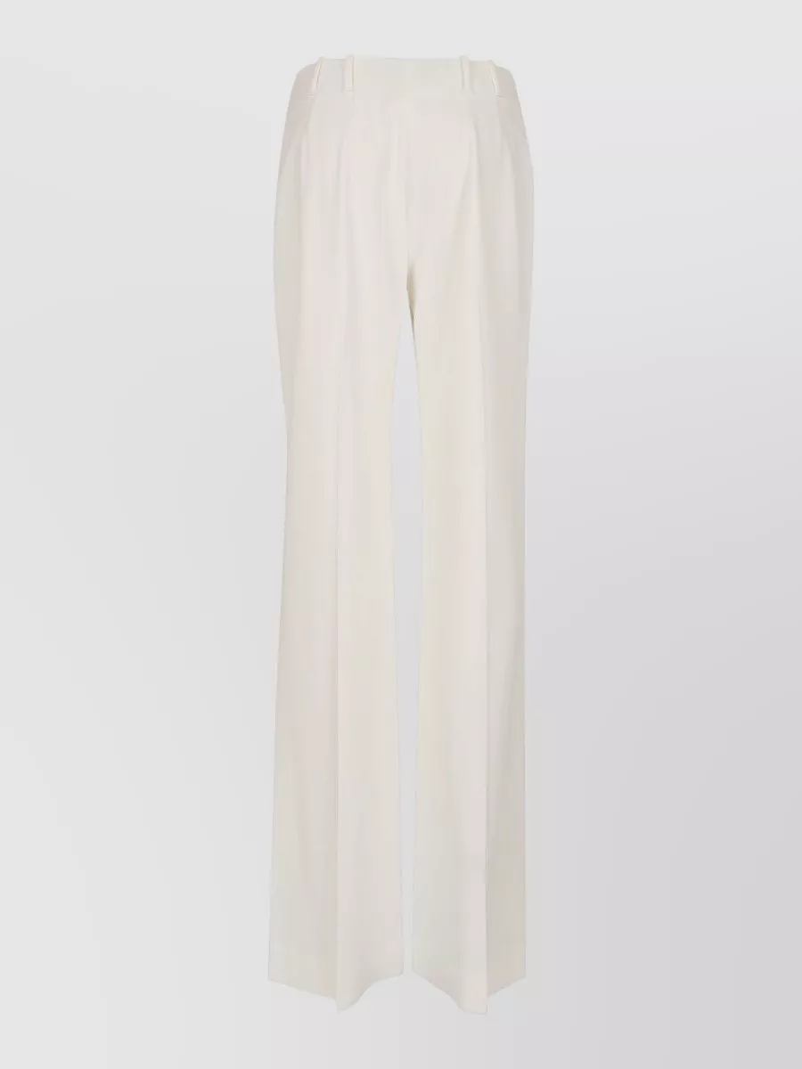 Ermanno Scervino High-Rise Pleated Wide-Leg Trousers