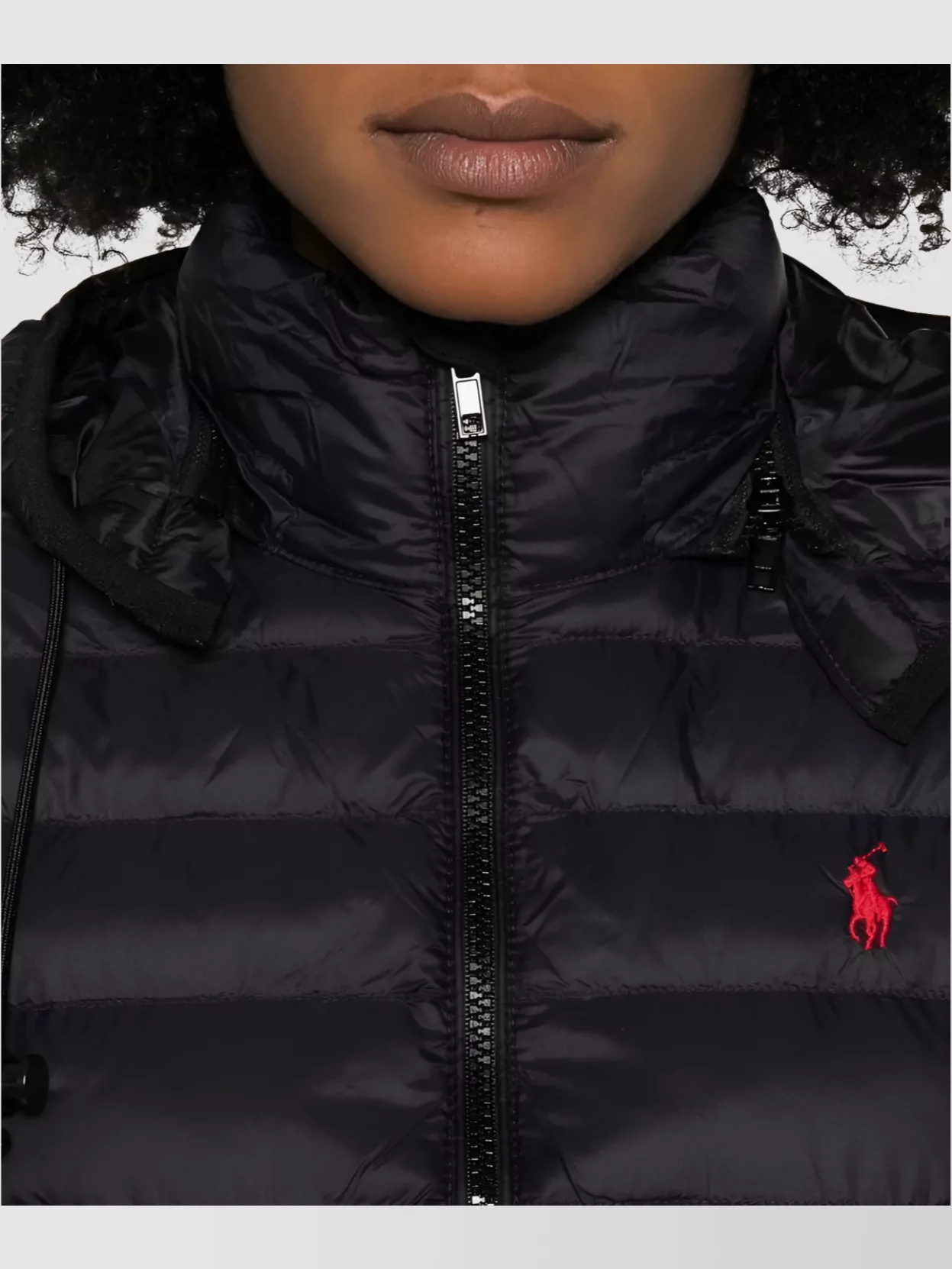 Ralph Lauren Hooded Quilted Long Sleeve Coat