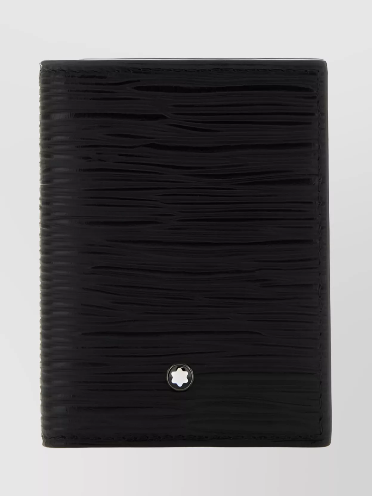 MONTBLANC TEXTURED FOLDED WALLET WITH BIFOLD DESIGN